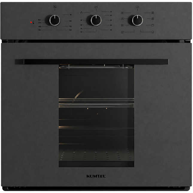B66-SF2-Magic Glass – Kumtel 60cm Built-in Electric Oven