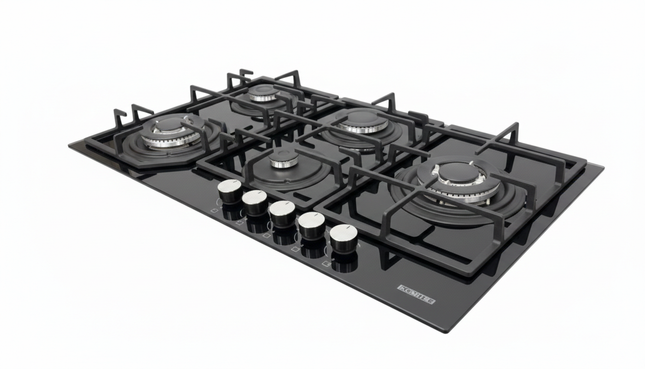 C9-50 BTF-HEX – Kumtel 90 cm Built-in Hob (Black