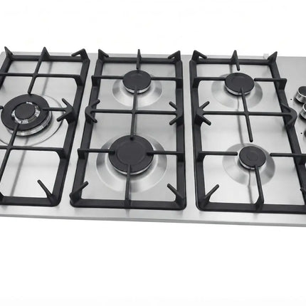 HPT905S – Gas Hob 5 Eyes Heavy Duty Grids
