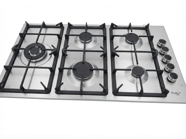 HPT905S – Gas Hob 5 Eyes Heavy Duty Grids