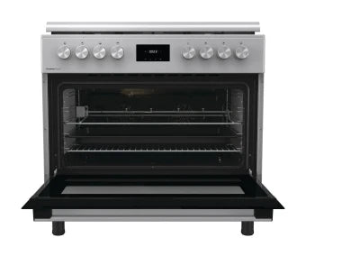 Gorenje Digital Gas Cooker, 5 Burners, 90 cm, Stainless Steel - GGI9C20X