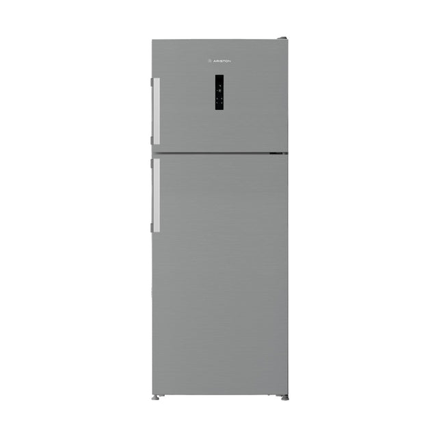 Ariston NoFrost Top Freezer Refrigerator , 420 Liter Inverter Motor , Silver - ART70 F1422D XNA