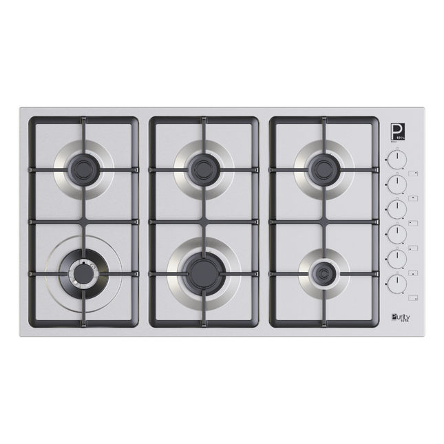 HPT903S VN- Gas Hob 6 Eyes Heavy Duty Grids