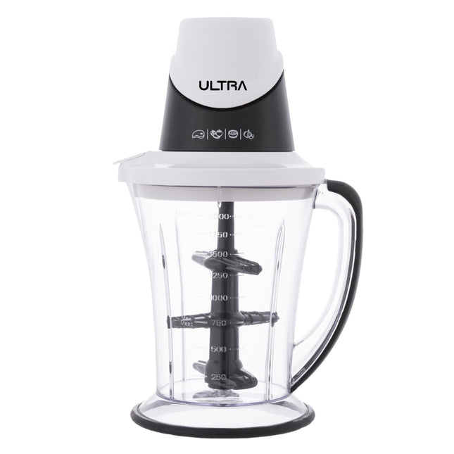 Ultra Electric Chopper 2 Liter , 500 Watt White - UCH150E1