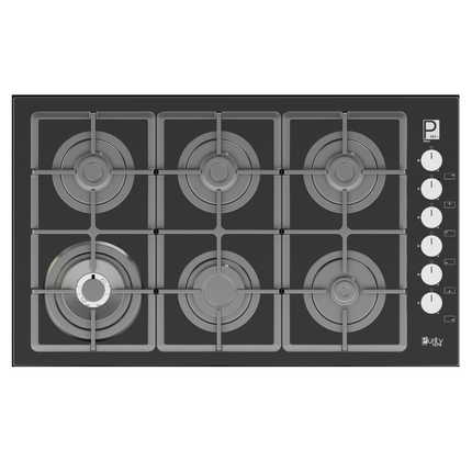 HPT903G – Gas Hob 6 Eyes Heavy Duty Grids