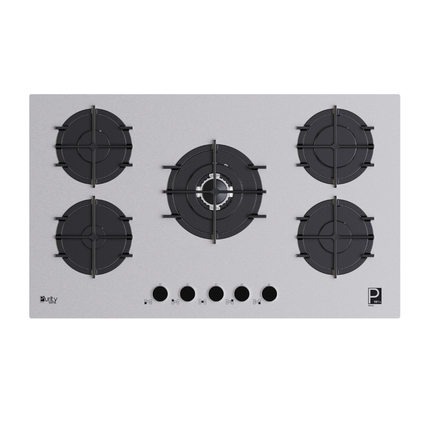 HPT911S – Gas Hob 5 Eyes Heavy Duty Grids