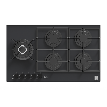 HPT912G – Gas Hob 5 Eyes Heavy Duty Grids