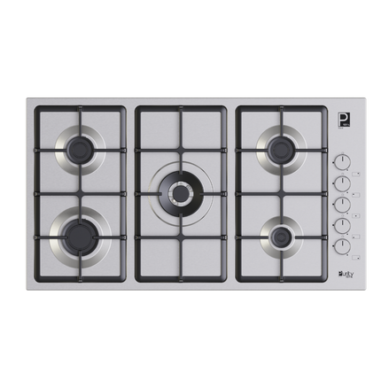 HPT975S – Gas Hob 5 Eyes Heavy Duty Grids