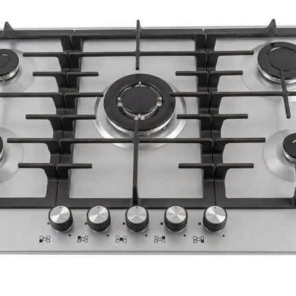 HPT906S – Gas Hob 5 Eyes Heavy Duty Grids