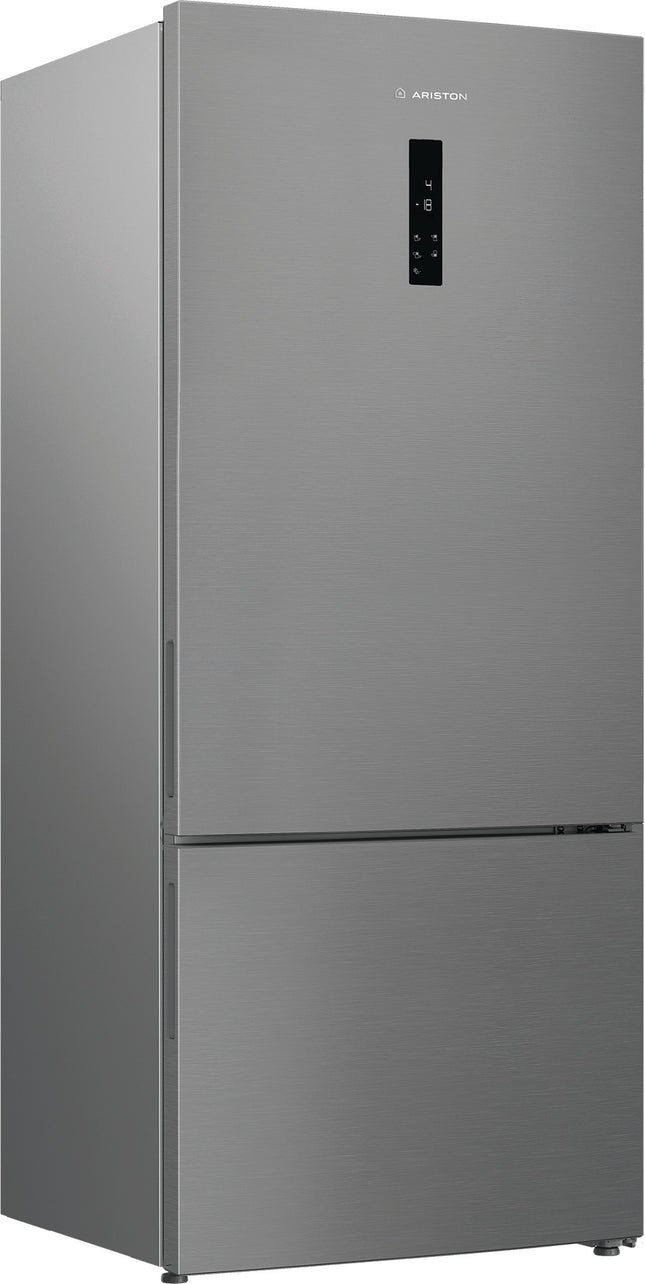 Ariston NoFrost Bottom Freezer Refrigerator , 590 Liter Inverter Motor , Silver - ARB78 F6593 XNA