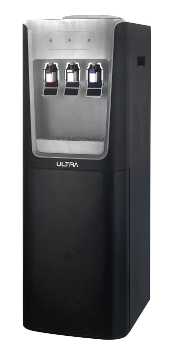 Ultra Hot, Cold & Normal Top Loading Water Dispenser , 3 Tabs Black Grey - UWD3CBGE