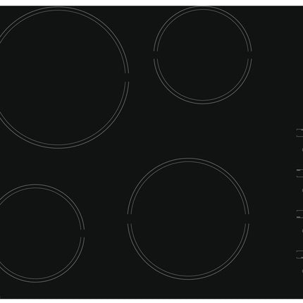 Ariston Electricity Built in Hob ,60 Centimeter 4 Burners ,Black - HR 609 C A