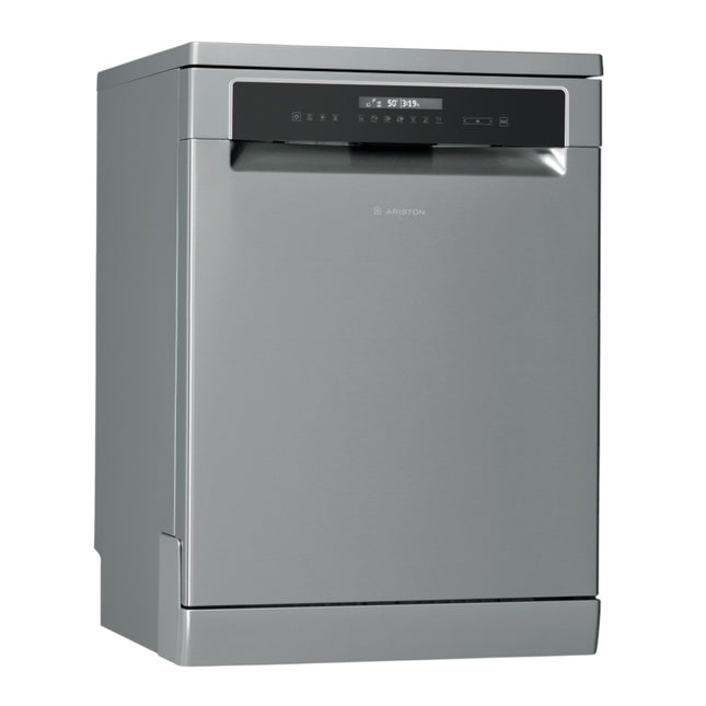 Ariston dishwasher full size, inox color - LFP 5P31 WLT X